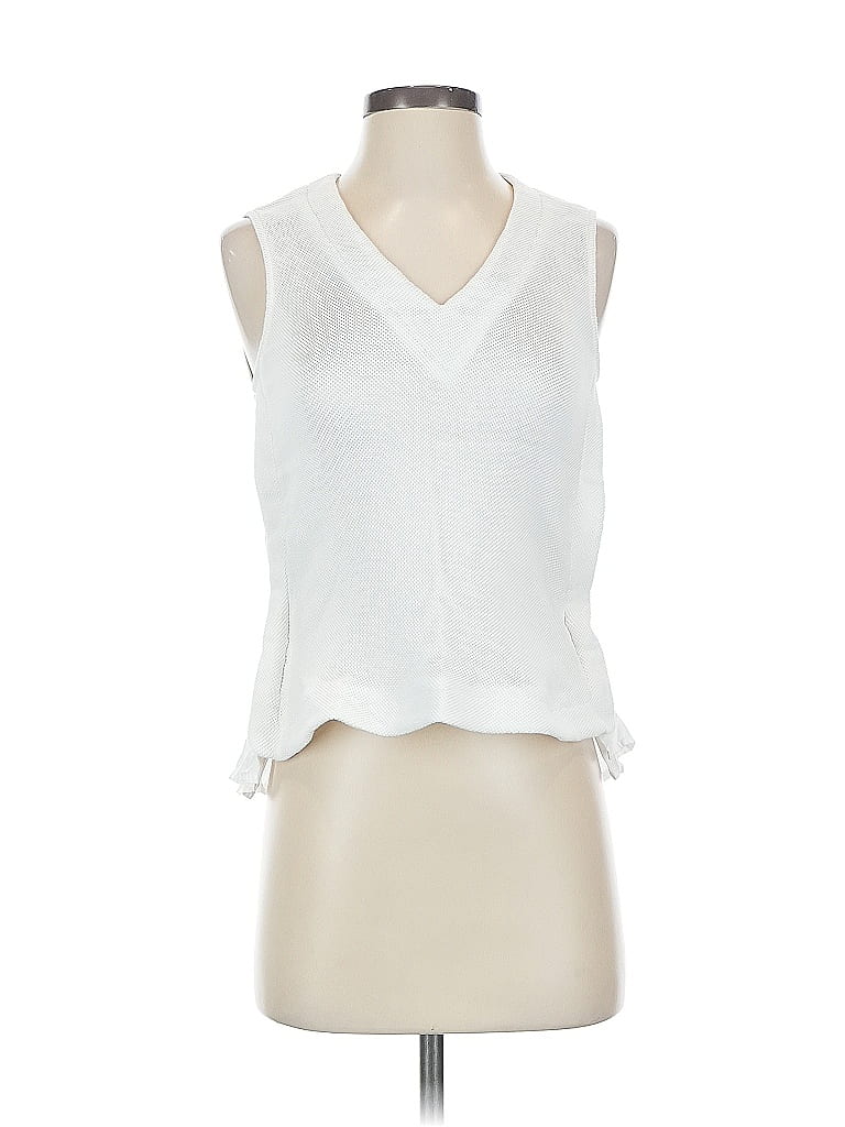 Pre-owned Creatures Of The Wind Sleeveless Blouse In White