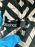 Boohoo 100% Polyester Chevron-herringbone Black Shorts Size 24 waist - photo 3