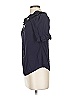 Odille 100% Rayon Blue Short Sleeve Blouse Size 2 - photo 5