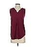 Universal Thread 100% Rayon Burgundy Sleeveless Blouse Size XS - photo 1