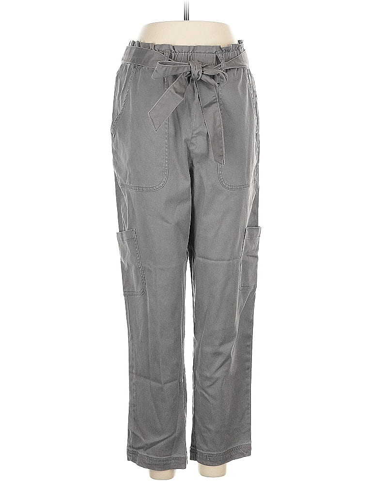 Pre-owned Violets & Roses Cargo Pants In Gray