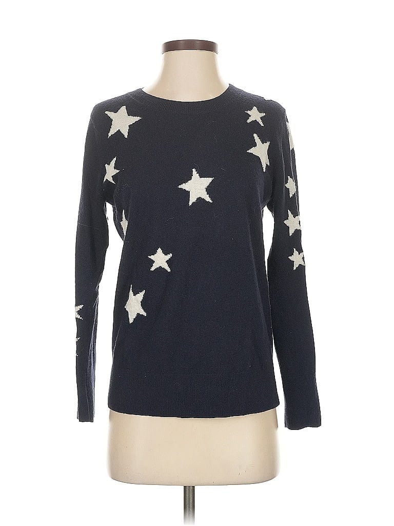 Pre-owned Banana Republic Wool Pullover Sweater In Blue