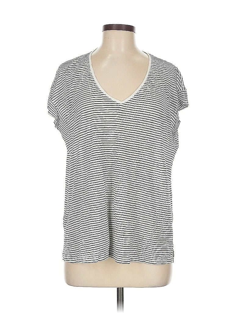 Pre-owned Mango Sleeveless T-shirt In Gray