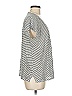Mango Stripes Gray Sleeveless T-Shirt Size M - photo 4