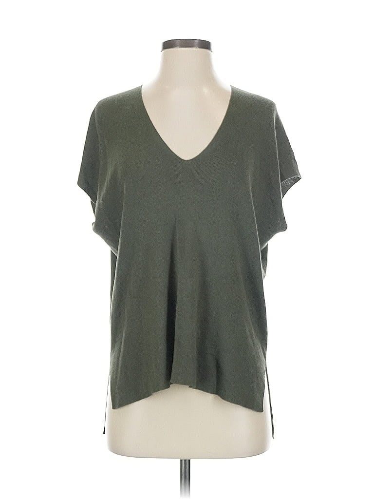Pre-owned Lucky Brand Poncho In Green