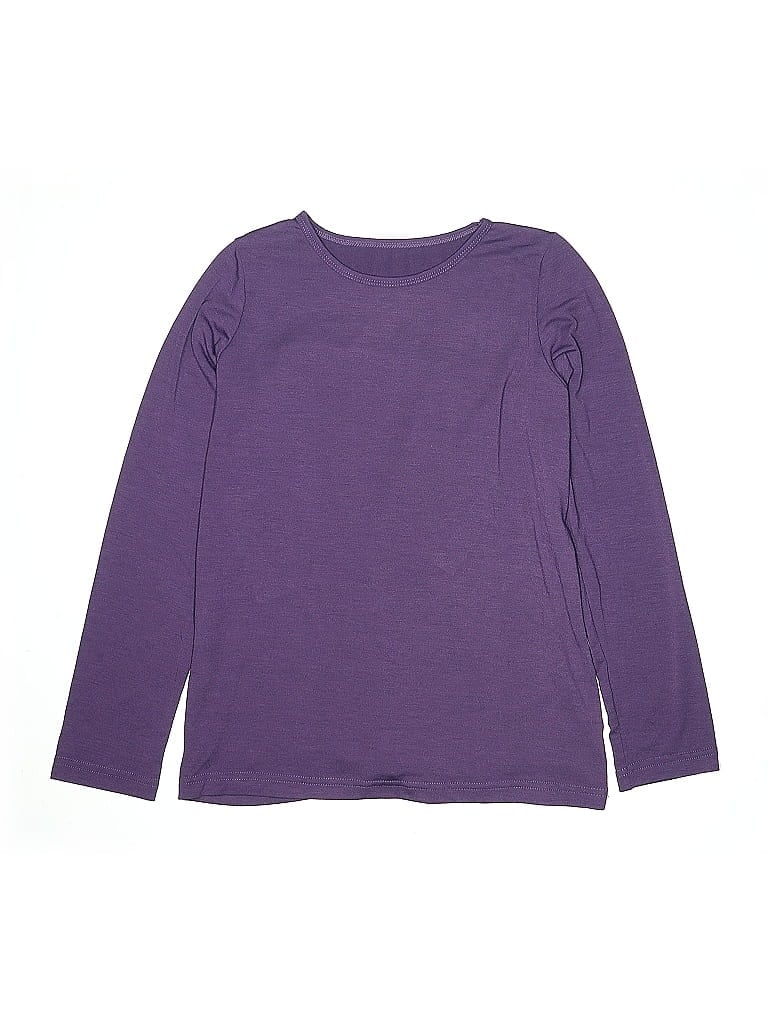 Pre-owned Assorted Brands Kids' Long Sleeve T-shirt In Purple
