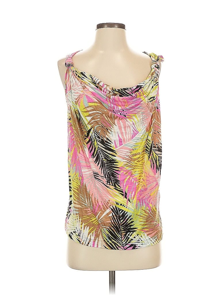 Pre-owned H&m Sleeveless Blouse In Pink
