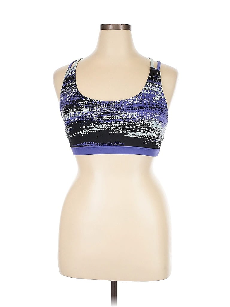 Pre-owned Live Love Dream Aeropostale Sports Bra In Purple