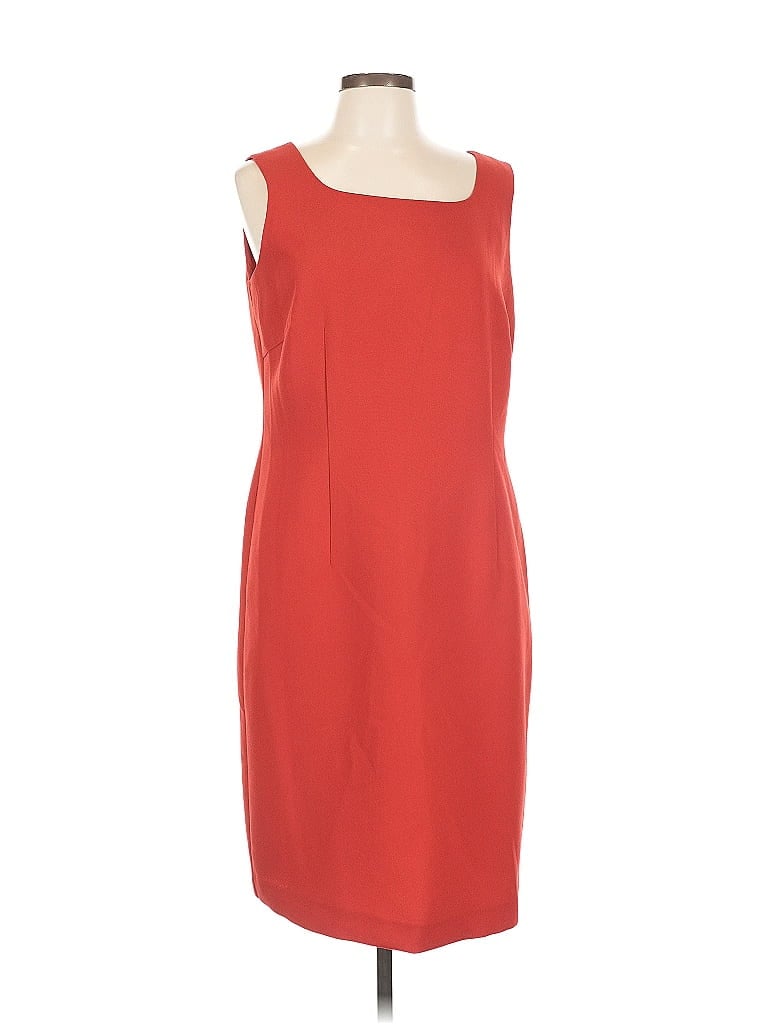 Pre-owned Julian Taylor Casual Dress In Red