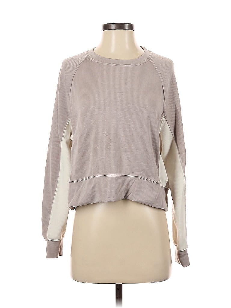 Pre-owned Danskin Pullover Sweater In Gray