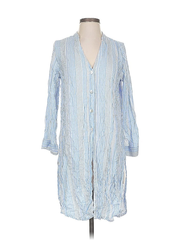 Pre-owned J Valdi Casual Dress In Blue