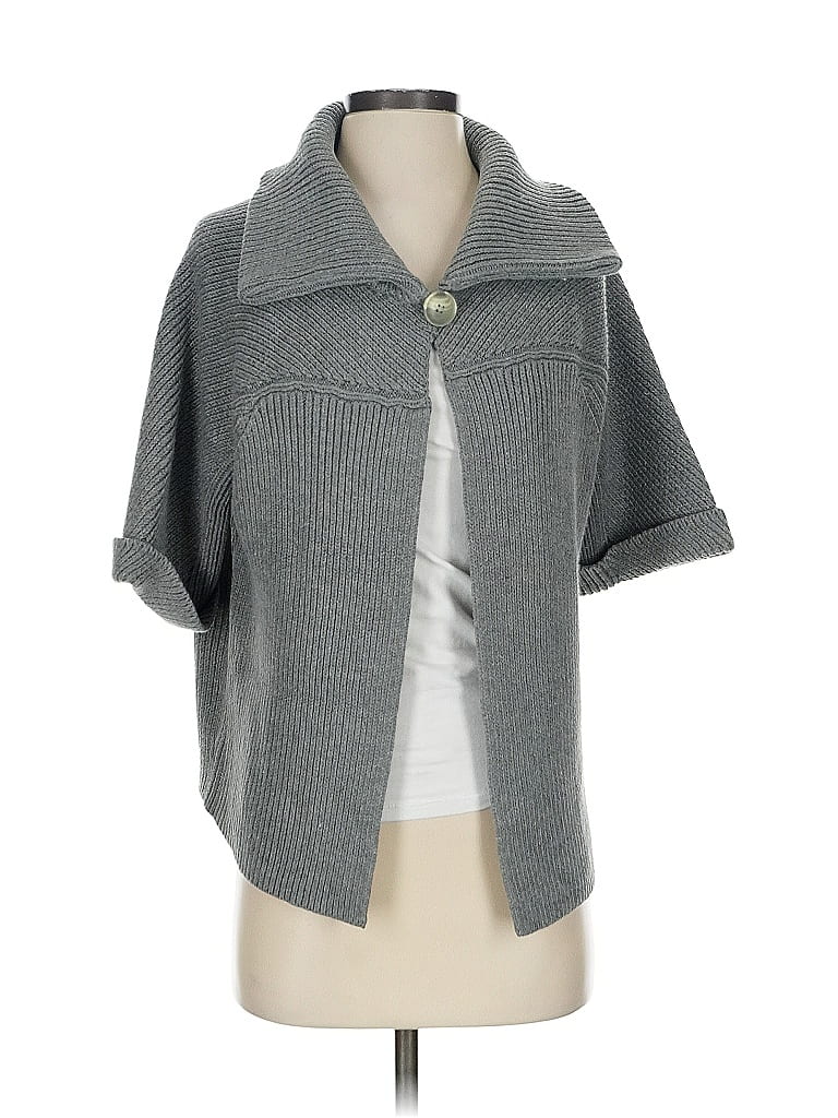 Click to view more detailed imagery on our partner's website Pre-owned G.h. Bass & Co. Cardigan Sweater In Gray