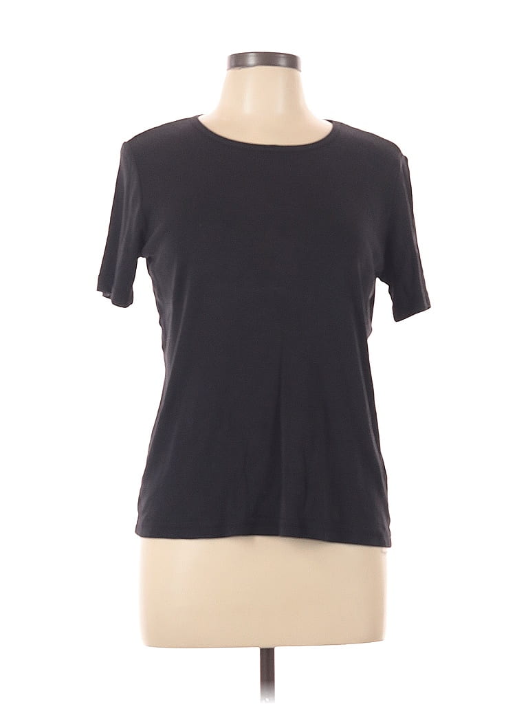 Pre-owned Assorted Brands Short Sleeve T-shirt In Black