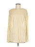Ottod'Ame 100% Viscose Ivory Long Sleeve Blouse Size 6 - photo 1