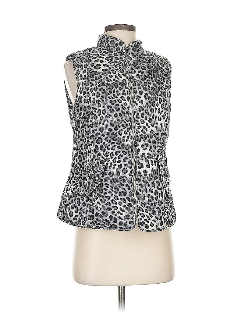 Pre-owned Charter Club Vest In Silver