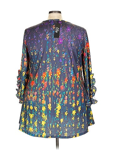 Lily by Firmiana 3/4 Sleeve Blouse (view 2)