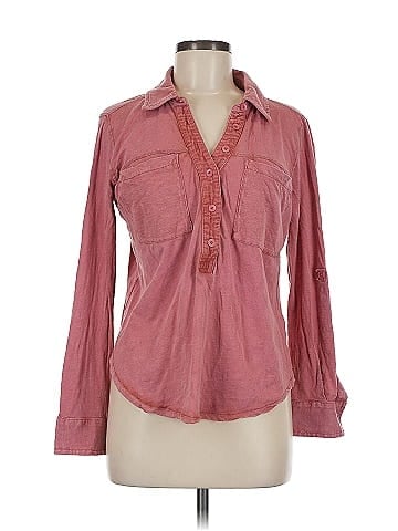 Pilcro by Anthropologie Long Sleeve Button-Down Shirt (view 1)