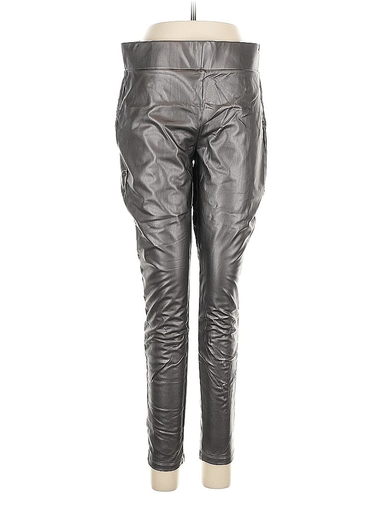 Pre-owned Ann Taylor Loft Active Pants In Silver