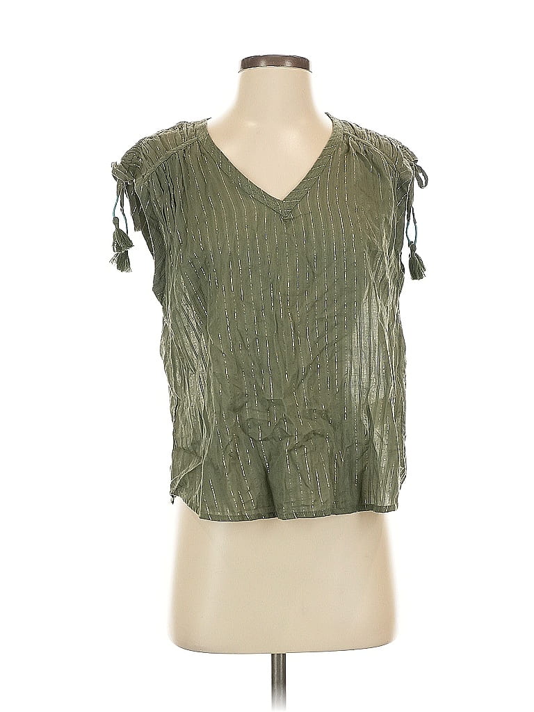 Click to view more detailed imagery on our partner's website Pre-owned By Anthropologie Sleeveless Blouse In Green