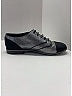 Chanel Metallic Gray Silver Glitter Fabric Grosgrain Lace-Up Oxford Size EU 37 (wide) - photo 7