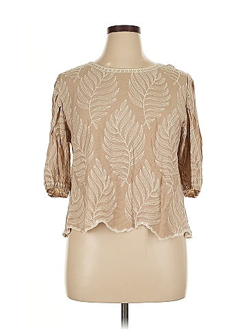 Solitaire 3/4 Sleeve Blouse (view 1)