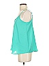 Apt. 9 100% Polyester Teal Sleeveless Blouse Size XS - photo 5