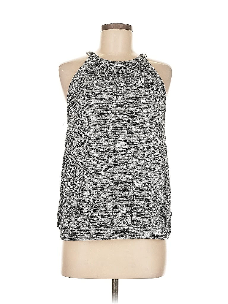 Pre-owned Gap Sleeveless Blouse In Gray