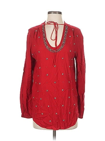 Karen Kane Long Sleeve Blouse (view 1)