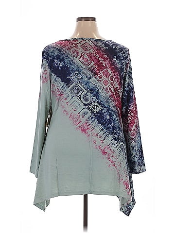 One World 3/4 Sleeve Top (view 2)
