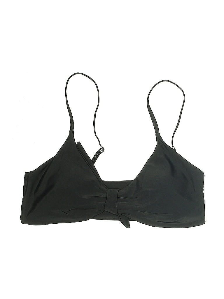 Pre-owned Blooming Jelly Swimsuit Top Black Swimwear