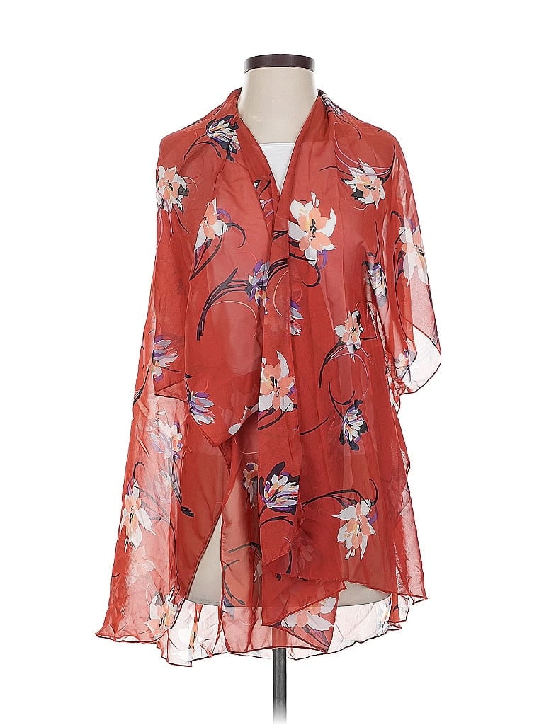 Pre-owned Emory Park Kimono In Red