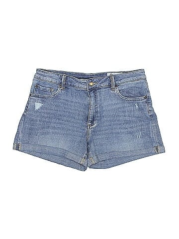 Cosmic Blue Love Denim Shorts (view 1)