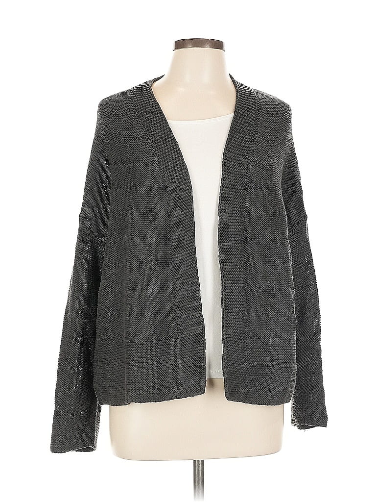 Pre-owned Old Navy Cardigan Sweater In Gray