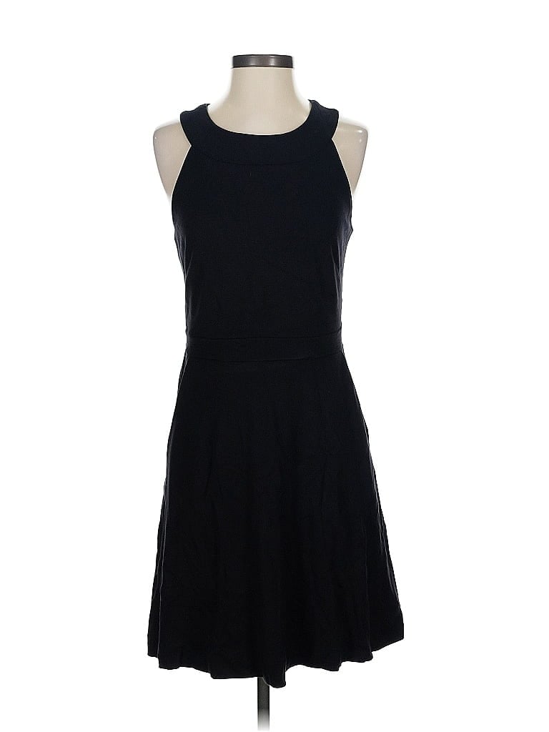 Pre-owned Ann Taylor Loft Casual Dress In Black