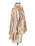 AS by DF 100% Polyester Metallic Gold 3/4 Sleeve Blouse Size XS - photo 4