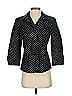 Talbots Polka Dots Black Blazer Size 4 - photo 1