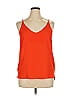 Stella Luce 100% Polyester Orange Sleeveless Top Size XL - photo 1
