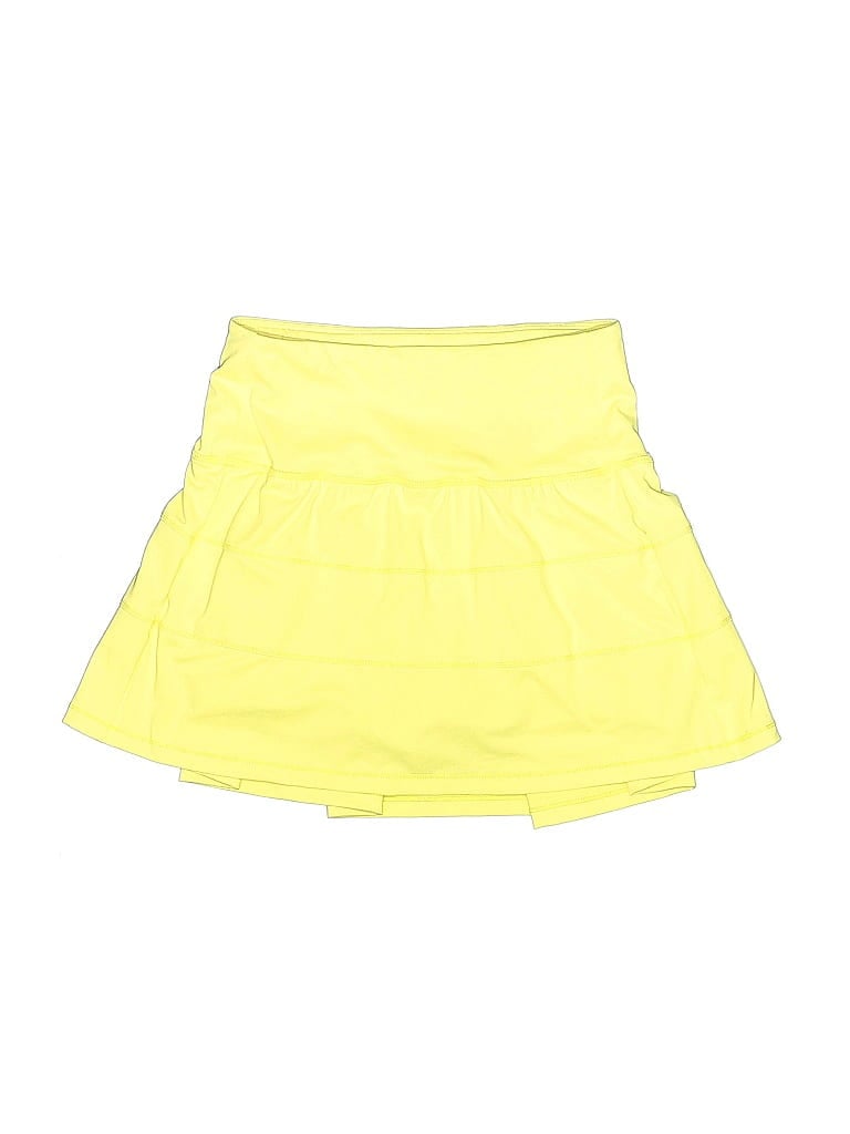 Pre-owned Assorted Brands Skort In Yellow