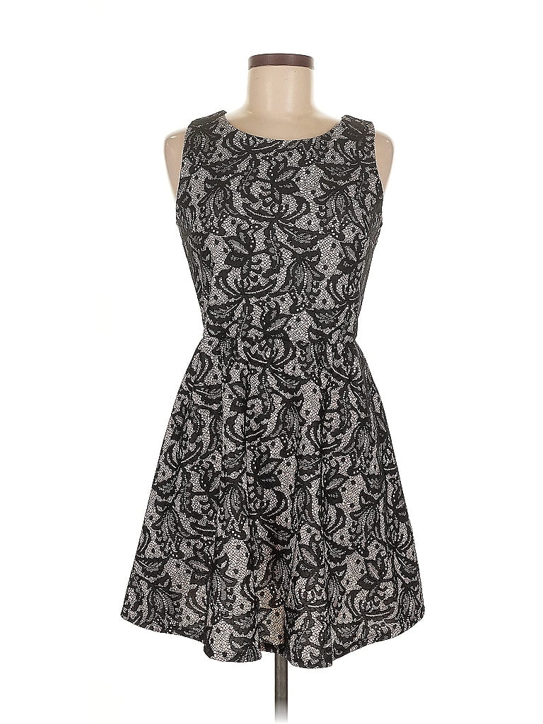 Pre-owned Heart Soul Cocktail Dress In Black