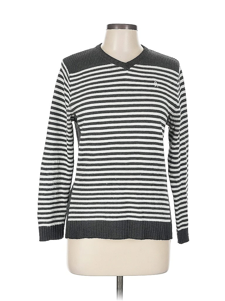 Pre-owned Assorted Brands Pullover Sweater In Gray