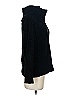 Ann Taylor LOFT 100% Polyester Solid Black Turtleneck Sweater Size XS - photo 4