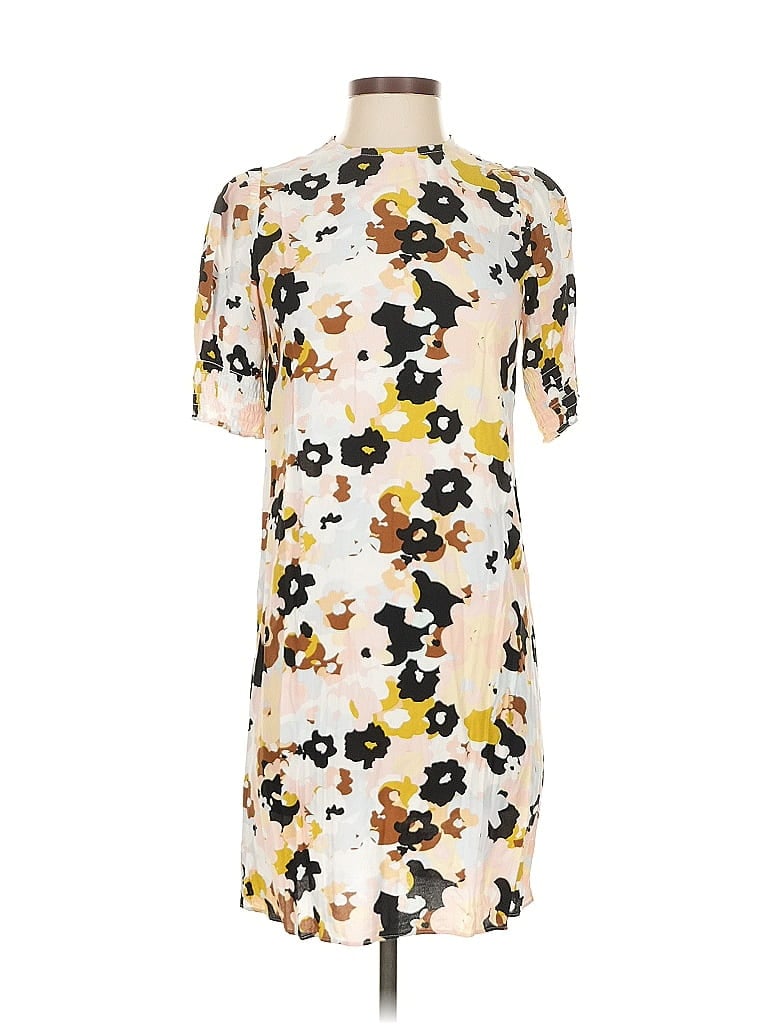 Pre-owned Ann Taylor Loft Outlet Cocktail Dress In White