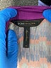 BCBGMAXAZRIA Purple 3/4 Sleeve Blouse Size XS - photo 7