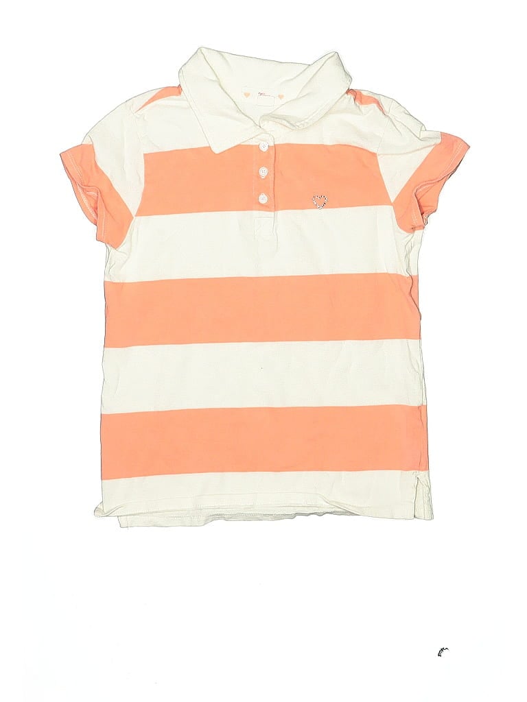 Click to view more detailed imagery on our partner's website Pre-owned Gap Kids' Short Sleeve Polo Shirt In Orange