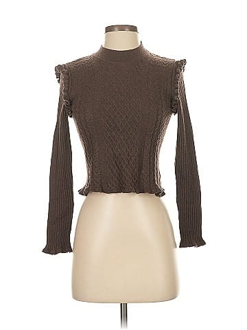 Something Navy Long Sleeve Top (view 1)