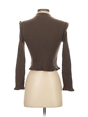 Something Navy Long Sleeve Top (view 2)