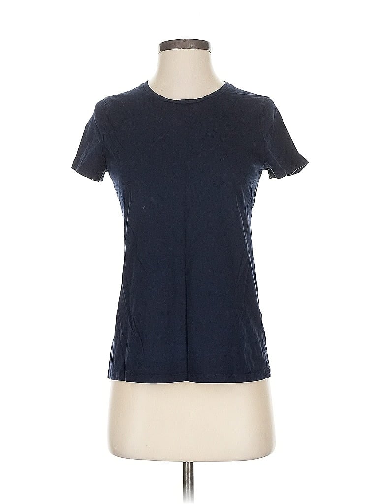Pre-owned Banana Republic Short Sleeve T-shirt In Blue