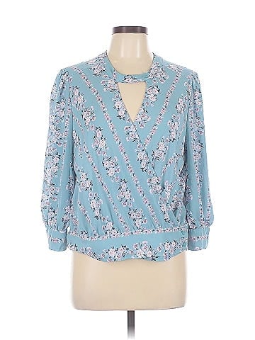 Soho JEANS NEW YORK & COMPANY 3/4 Sleeve Blouse (view 1)