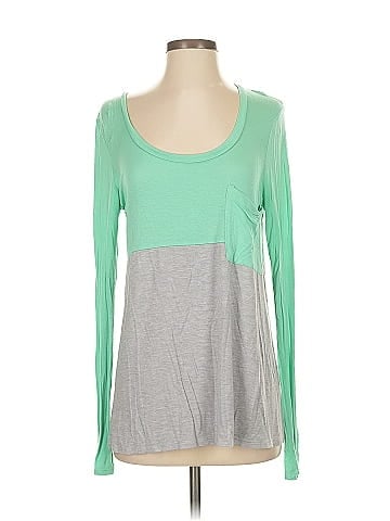 Bordeaux Long Sleeve Top (view 1)