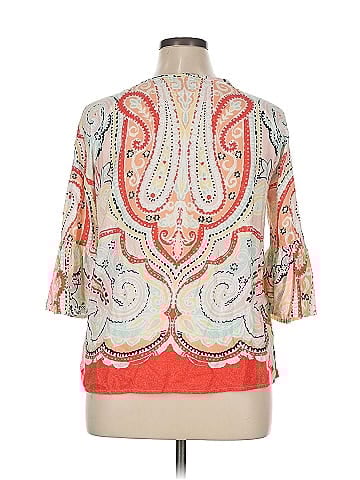 New Directions 3/4 Sleeve Blouse (view 2)